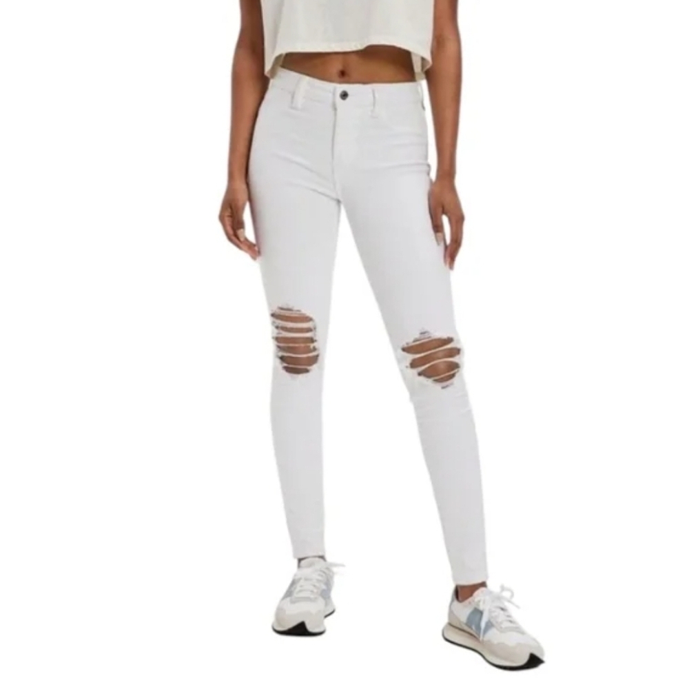 American Eagle Next Level Stretch Distressed Hi Rise Jegging - Picture 11 of 11